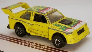 Placa Kenner Fast 111's RALLYE CHAMP Amarillo Cuerpo Ancho Rally Racer "Washington" - Imagen 1 de 2