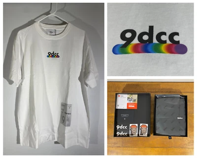 Camiseta 9dcc Interation-02 Snowfro GMoney Art Blocks NFT Cromo Squiggle Foto 1 de 4