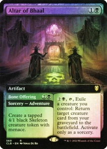 Altar of Bhaal FOIL EXTENDED - 569 - Rare - Commander Legends CLB MTG - Picture 1 of 1