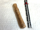 NEEDLE HOLDER Hand Carved Highly Figured Maple Wood sewing / quilting / crafts