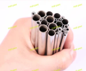 304 Stainless Steel Capillary Tube Pipe (OD 1mm -OD 10 mm) Length 250mm 4PCS - Picture 1 of 5