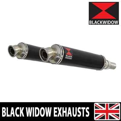 Royal Enfield Interceptor 650 Continental GT 650 Exhaust Silencers End Cans BN35 - Image 1 of 4