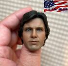 1/6 Han Solo Harrison Ford Head Sculpt für 12" Hot Toys PHICEN Steckerfigur  USA❶