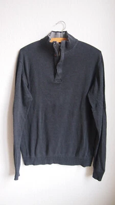 Herren Pullover Canda C&A Gr. M Grau Stehkragen - Bild 1 von 4