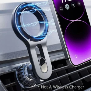 MagSafe Compatible Magnetic Car Phone Holder Vent iPhone 16 15 14 Pro Max Mini - Picture 1 of 12