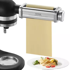 VEVOR Pasta Attachment for KitchenAid Stand Mixer Stainless Steel Sheet Roller - Picture 1 of 12