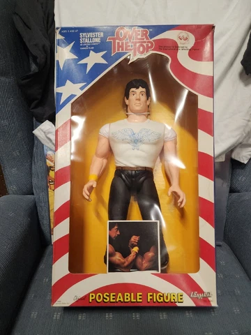 Sylvester Stallone 16" Lincoln Hawks Over The Top NIB  1986 Lewco Figure Cover