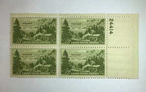 US 3 Cent Nevada First Settlement Centennial 1951, Scott #999, MNH/OG/VF. - Picture 1 of 1