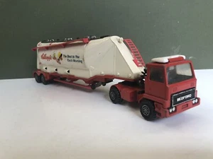 (Damaged Side &Ladders & Walkways) Matchbox Super Kings Bedford Kelloggs Tanker - Picture 1 of 12