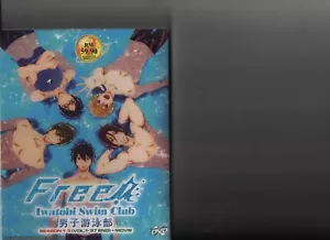 FREE! Iwatobi Swim Club Vol.1-37 End + Movie Anime DVD - Picture 1 of 2