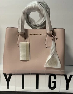 🐼💦 Michael Kors 🐼💦 MK Camille Satchel Leder Beuteltasche Tasche Handtasche 🐼 GB20 - Bild 1 von 13