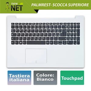 Top Case con tastiera ITA e touchpad compatibile Lenovo IdeaPad 520-15IKB 80YL - Foto 1 di 6