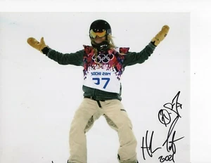 SNOWBOARDING LEGEND HANNAH TETER SIGNED SOCHI 2014 8X10 - Picture 1 of 1