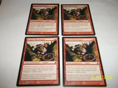 Boggart Shenanigans  Lorwyn x4 NM/LP - Image 1 of 2