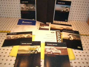 Range Rover 2006 HSE SUV Owner manual's OEM 1 set of 11 and Land Rover OE 1 Case - Picture 1 of 11