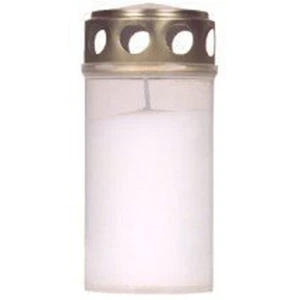 Candele Da Cimitero Con Coperchio 4 Pezzi Nr 3 Bianco Confezione Riserva - Bild 1 von 1