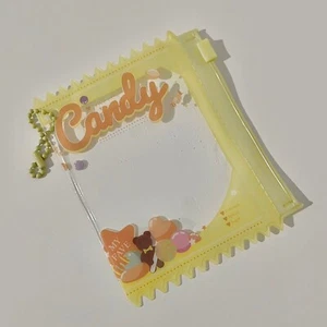 Tamagotchi Uni protection Case Storage Bag Key chain - Sweet candy Yellow - Picture 1 of 1