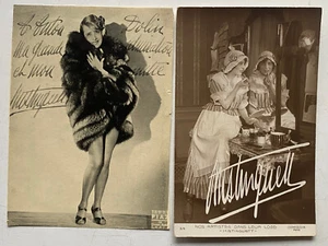 Mistinguett - Film - original Autogramm - Größe 14 x 9 cm - Picture 1 of 3