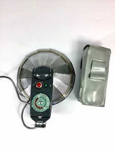 Vintage Honeywell Tilt-A-Mite Camera Flash Unit Collapsible W/ Case Very CLEAN  - Picture 1 of 10