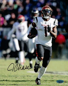 Foto 8x10 autografata Ja'Marr Chase - Foto 1 di 1