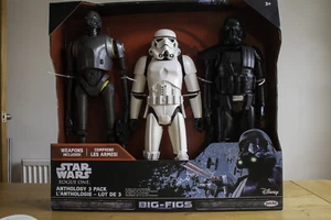 Star Wars JAKKS Pacific 18" Inch Figures. K-250, Stormtrooper, Death Trooper MIB - Picture 1 of 5