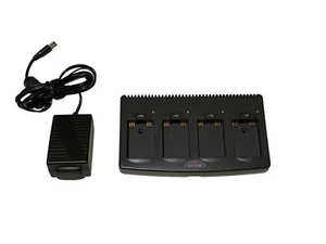 Spectralink Polycom GCQ100 Quad Charger w/PS - LTB100 BPL300 6020 Avaya Nortel - Picture 1 of 6