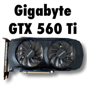 GIGABYTE NVIDIA GeForce GTX 560 Ti (1024 MB) (GV-N560OC-1GI) Grafikkarte - Bild 1 von 7