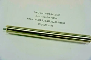Parte de rodillo transversal MBO usado # 01.7400.30 - Imagen 1 de 3