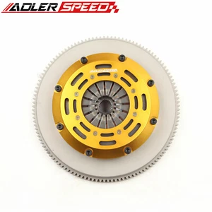RACING CLUTCH SINGLE DISC & FLYWHEEL FOR 89-93 SKYLINE GTR 2.6L RB26DETT BNR32 - Picture 1 of 6
