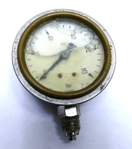 Haenni KI 1.6 DIN Manometer 0-25 bar  Druckmesser, Industrie, Ersatzteil I544 - Bild 1 von 5