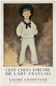 Edouard Manet 1961 Portrait Henry Bernstein Cent Chefs-d'Œuvre de L'Art Français - Picture 1 of 6