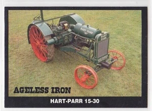 Tarjeta coleccionable de tractor agrícola Hart-Parr 15-30 de colección - Imagen 1 de 2