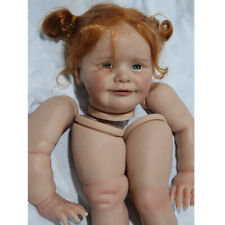 26'' Painted Kit By Artist Reborn Baby Doll ZOE Hand-Rooted Hair Unassebled Kits