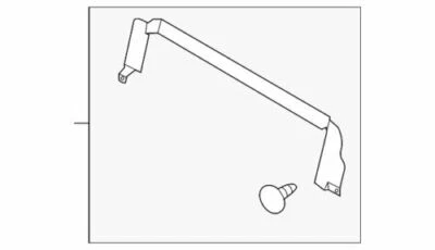 OEM NEW 11-16 Ford F250 F350 Lariat Supper Duty Upper Deflector BC3Z-19E672-B Foto 1 de 2