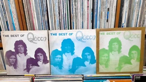 QUEEN - THE BEST OF QUEEN, Lot Of 3 Colors Cover LP - Picture 1 of 3
