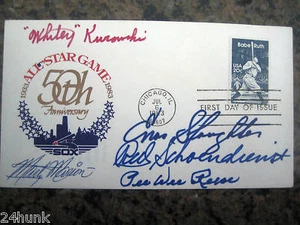 Juego de béisbol firmado Old Timers Cardinals de San Luis etc #2 - Imagen 1 de 4