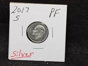 2017 S Proof Roosevelt Dime -- Silver - Picture 1 of 2