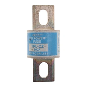 BUSSMANN TPL-CZ TELPOWER FUSE, 600-AMP, 170-VAC OR LESS - Picture 1 of 2