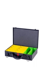 Metal Storage Screw Fixing Organiser Tool Compartment Storage Case Black 63mm - Picture 1 of 1