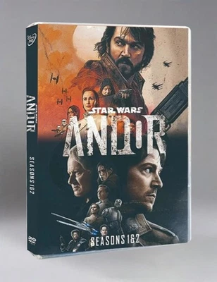 Star Wars, Andor: The Complete Series, Seasons 1-2 (DVD, 6-Disc, Box-Set) New
