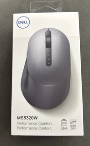 Dell Multi-Device Wireless Bluetooth Mouse MS5320W - Picture 1 of 6
