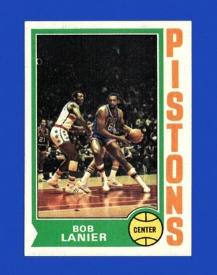 1974-75 Topps Set-Break No131 Боб Ланье почти как новый или лучше *GMCARDS* - Изображение 1 из 2