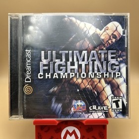 UFC Ultimate Fighting Championship for Sega Dreamcast Tested Working