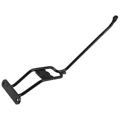 Placa de cierre de capó para BMW 335i 328i 2007-2013 51647116693 metal negro Foto 1 de 4