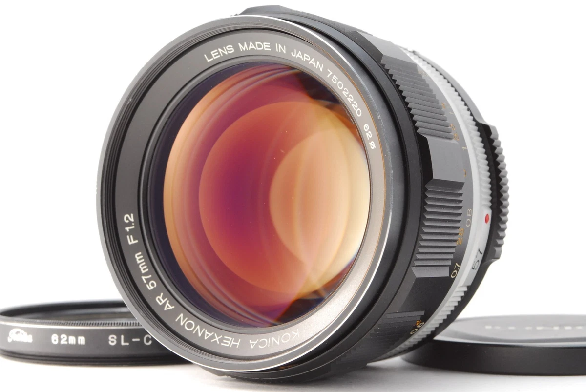 レア　希少　前期型　konica 57mm f1.2 ARマウント レア 希少 前期型 konica 57mm f1.2 ARマウント レア 希少 前期型