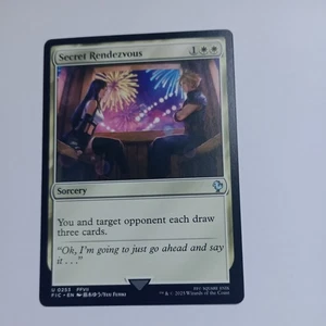 Secret Rendezvous, 0253 NON FOIL Final Fantasy Commander MTG - Cloud & Tifa - Bild 1 von 3