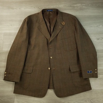 Blazer de lana de cordero T. Harris London para hombre talla XXL tres botones con ventilación única NUEVO Foto 1 de 4