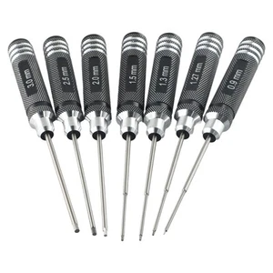 Nutdrivers Hex Screwdriver Wrench Screwdrivers Screwdrivers 7PCS Aircraft Model - Picture 1 of 12