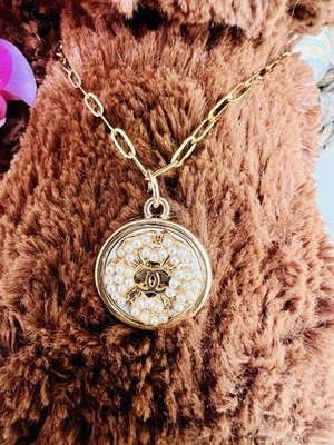 Chanel Zipper Pull Charm On Unbranded Chain - Image 1 of 4