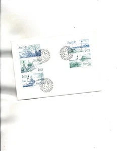 Sweden FDC Sc#1410 to 1414 Ships - Picture 1 of 1